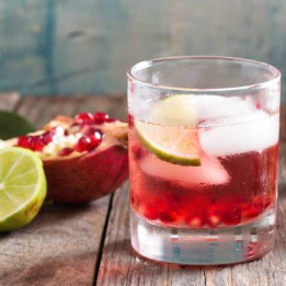 Pinch An Inch Pomegranate Punch