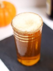 Pumpkin Shandy beer cocktail recipe