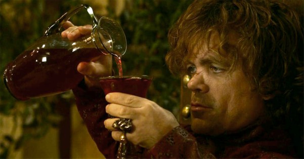Game of Thrones Tyrion pouring wine