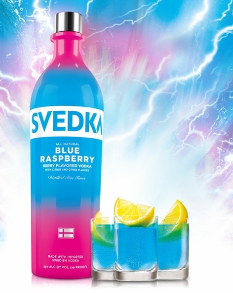 Svedka Blue Raspberry Vodka