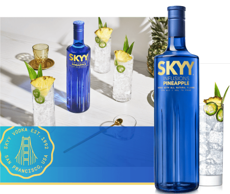 Skyy Infusions Pineapple Vodka